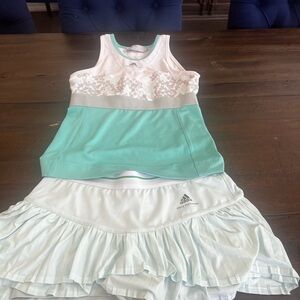 2pc Tennis tank and skirt. Adidas Stella McCarthy. Used in very good condition.
